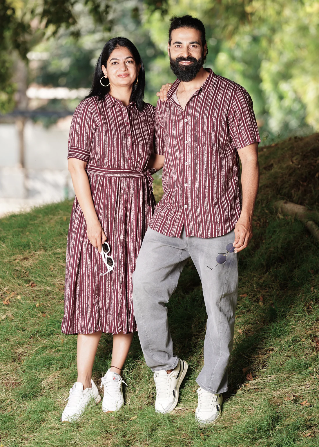 Mens Grey Polo T-Shirt with Collar Tipping